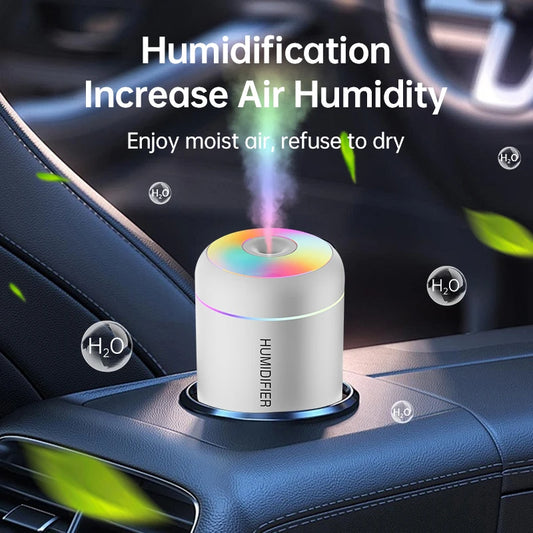 Mini Diffuseur & Humidificateur USB 180 ml – Air Purifié & Lumières LED
