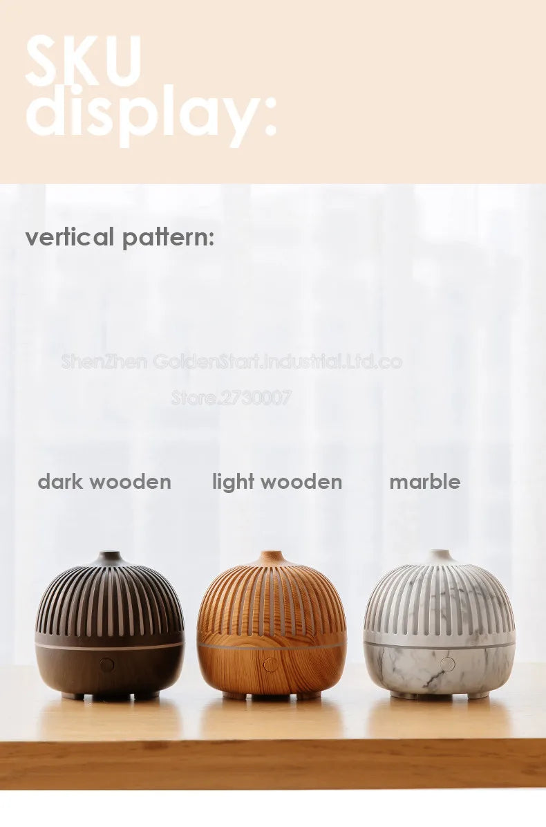 Diffuseur d’arômes – Humidificateur ultrasonique & diffuseur d’huiles essentielles