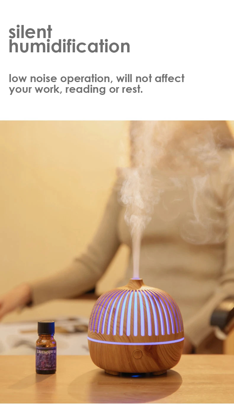 Diffuseur d’arômes – Humidificateur ultrasonique & diffuseur d’huiles essentielles