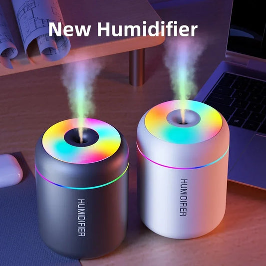 Mini Diffuseur & Humidificateur USB 180 ml – Air Purifié & Lumières LED