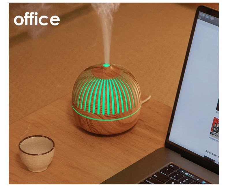 Diffuseur d’arômes – Humidificateur ultrasonique & diffuseur d’huiles essentielles