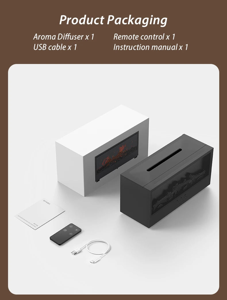 Diffuseur d’arômes cheminée KINSCOTER