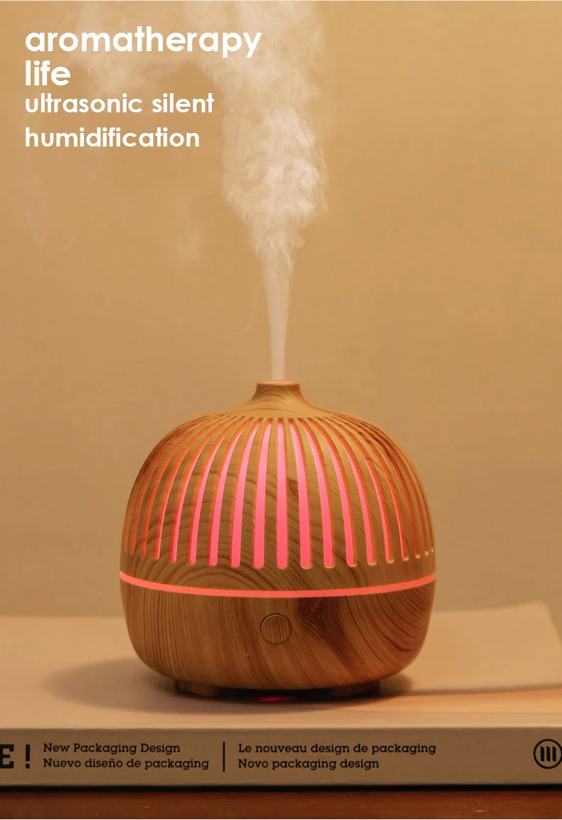 Diffuseur d’arômes – Humidificateur ultrasonique & diffuseur d’huiles essentielles