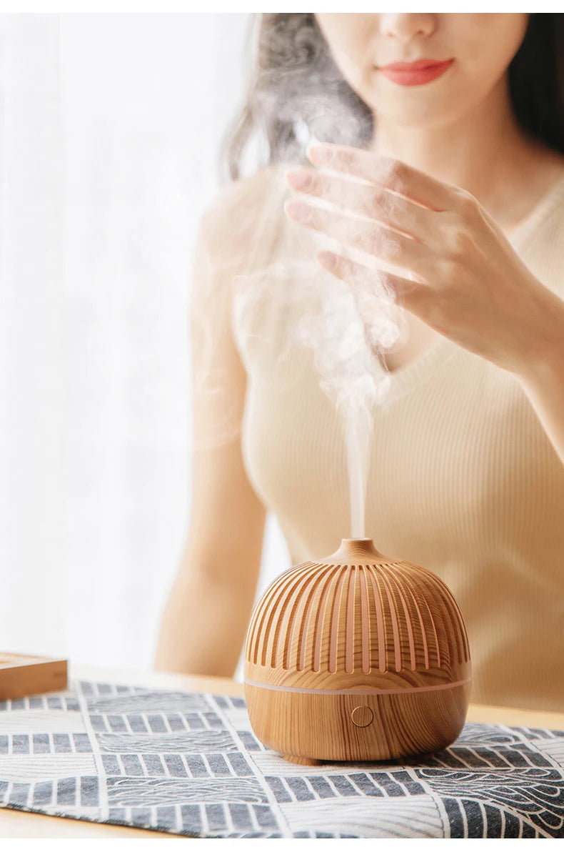 Diffuseur d’arômes – Humidificateur ultrasonique & diffuseur d’huiles essentielles