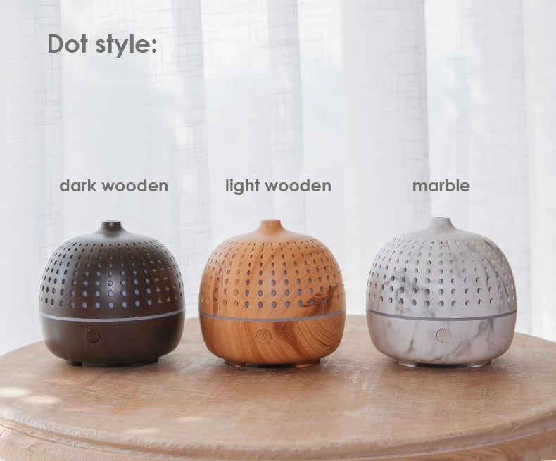 Diffuseur d’arômes – Humidificateur ultrasonique & diffuseur d’huiles essentielles