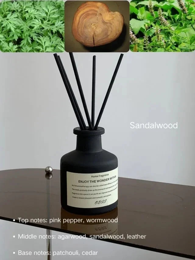 Diffuseur de Parfum d’Ambiance 50 ml – Bâtonnets sans flamme Jasmin & Freesia