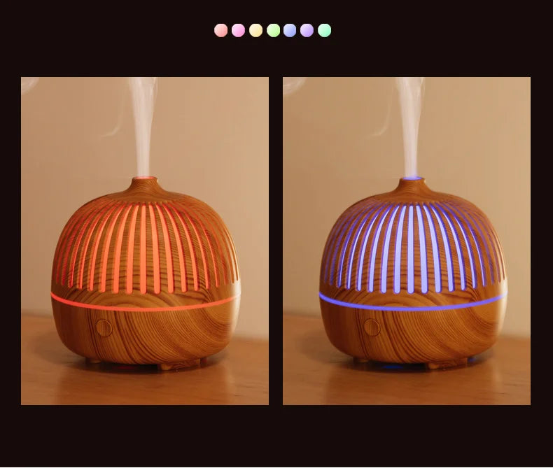 Diffuseur d’arômes – Humidificateur ultrasonique & diffuseur d’huiles essentielles