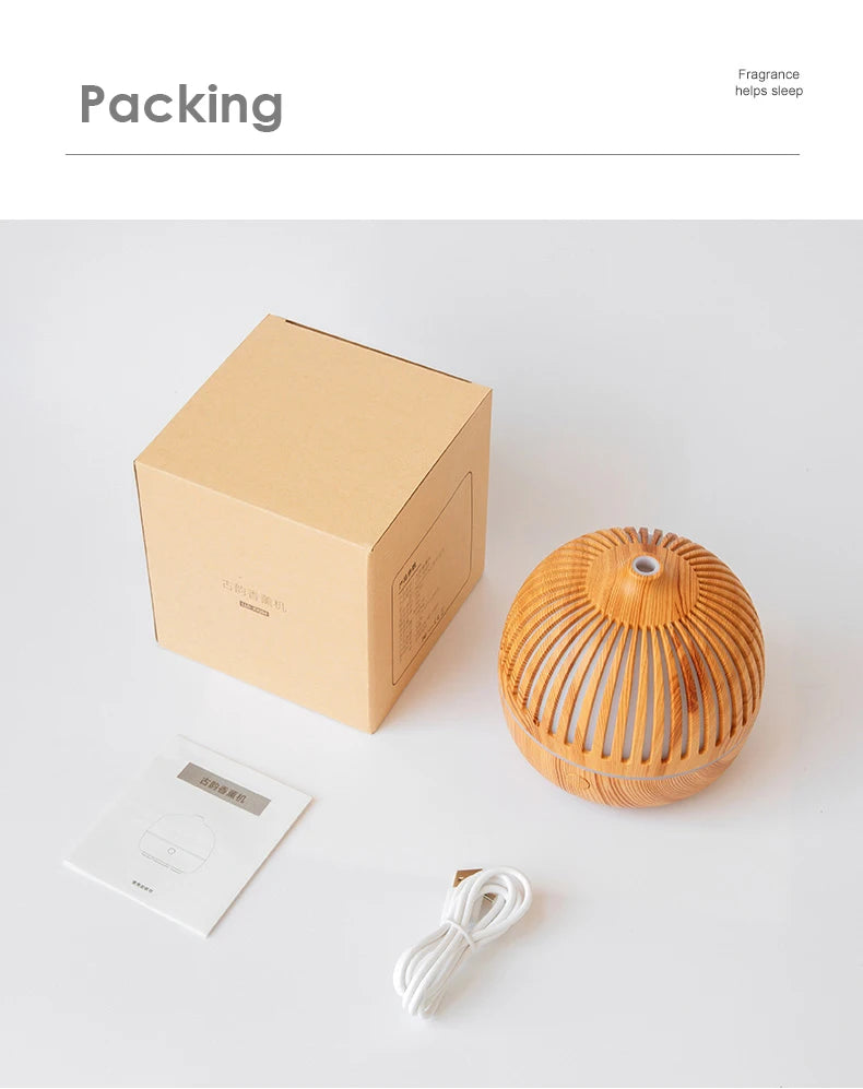 Diffuseur d’arômes – Humidificateur ultrasonique & diffuseur d’huiles essentielles