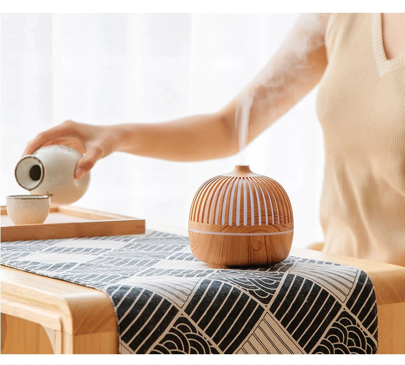 Diffuseur d’arômes – Humidificateur ultrasonique & diffuseur d’huiles essentielles