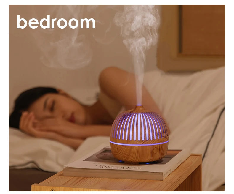 Diffuseur d’arômes – Humidificateur ultrasonique & diffuseur d’huiles essentielles